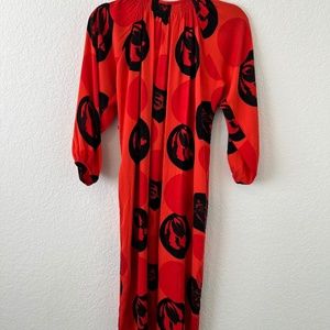 Tucker silk dress Y2K size S w39/00